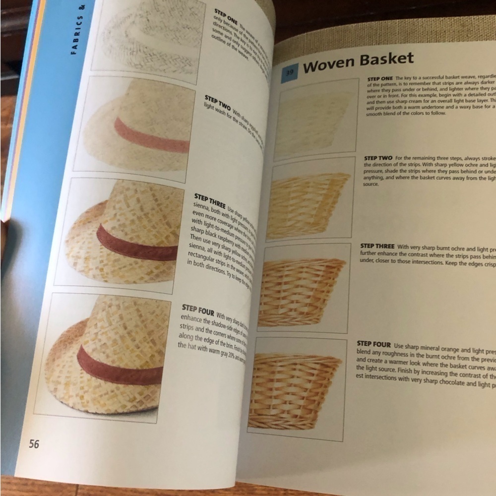 101 textures in colored pencil paperback book - Picture 9 of 11